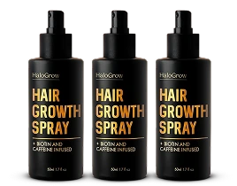 3x HaloGrow Hair Spray